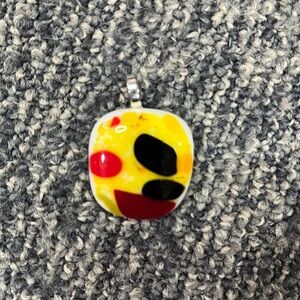 Locally made glass pendant